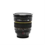 Samyang 85mm 1.4 MF voor nikon spiegelreflex prime lens, Ophalen of Verzenden, Gebruikt