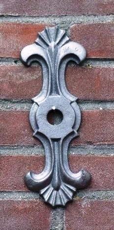 Muurankers gietijzer, Antiek en Kunst, Curiosa en Brocante, Ophalen of Verzenden