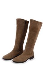 Notre-V Laarzen in maat 40 Beige, Kleding | Dames, Schoenen, Verzenden, Beige, Zo goed als nieuw, Hoge laarzen