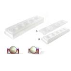 Silikomart Siliconen Bakvorm Hele Bollen (5x) Ø5,8cm, Hobby en Vrije tijd, Taarten en Cupcakes maken, Verzenden, Nieuw