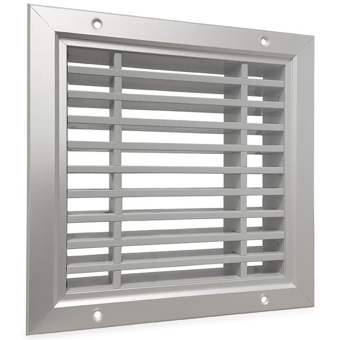 Brandwerend lamellenrooster 200 x 200mm, Doe-het-zelf en Verbouw, Ventilatie en Afzuiging, Nieuw, Verzenden