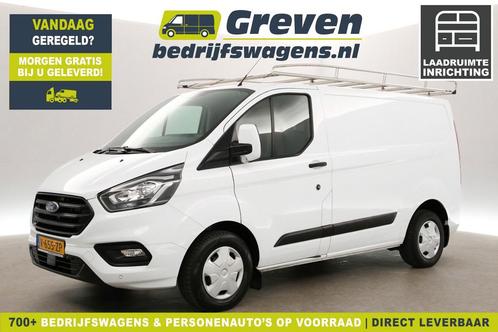 Ford Transit Custom 280 2.0 TDCI L1H1, Auto's, Bestelauto's, Onderhoudsboekje, Lease, Handgeschakeld, Wit, Financial lease, Stof