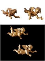 Decoratief ornament (2) - Italië - Putti - 26 cm, Antiek en Kunst, Antiek | Keramiek en Aardewerk