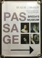 Poster / affiche expositie Bredas museum - Passage - Kunst, Gebruikt, Ophalen