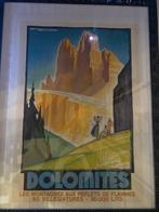 Franz Lenhart - Dolomites [ offered without the frame] -