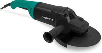 Tweedekans | VONROC PRO Haakse Slijper - 2600W – Ø230mm – beschikbaar voor biedingen