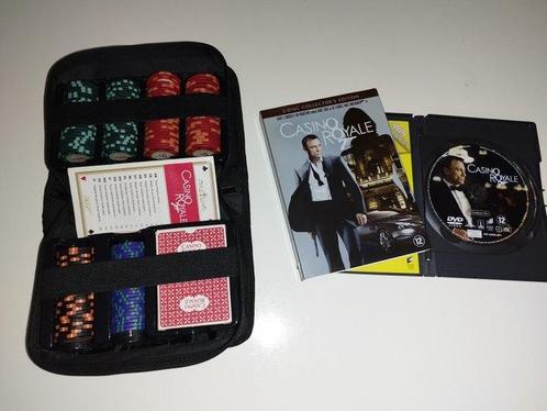 James Bond 007: Casino Royale - Travel Pokerset + Collectors, Verzamelen, Film en Tv