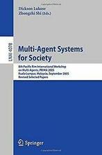 Multi-Agent Systems for Society: 8th Pacific Rim In...  Book, Zo goed als nieuw, Verzenden