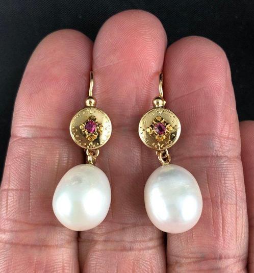Zonder Minimumprijs - Oorbellen - 18 karaat Roségoud -, Sieraden, Tassen en Uiterlijk, Oorbellen