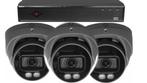 Beveiligingscamera set - 3 x Dome camera Premium, Nieuw, Buitencamera, Verzenden