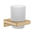 Tandenborstelhouder HansGrohe AddStoris Geborsteld Brons, Huis en Inrichting, Badkamer | Badtextiel en Accessoires, Ophalen of Verzenden