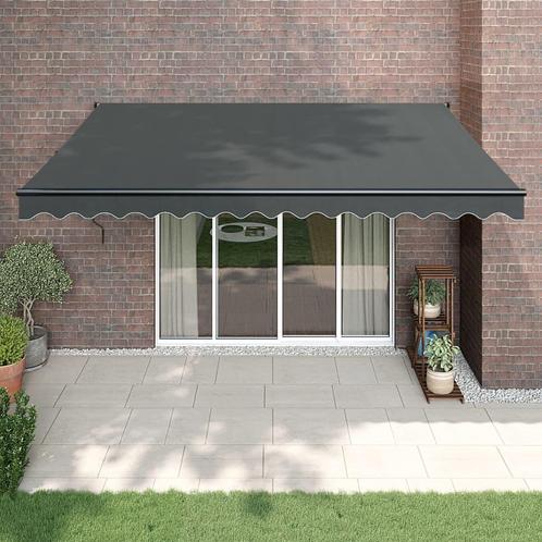 vidaXL Luifel automatisch uitschuifbaar 4x3 m, Tuin en Terras, Zonneschermen, Nieuw, Verzenden