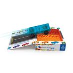 Magna Tiles - 2 stuks Cars Blauw/Oranje Autos Clear Colors, Nieuw