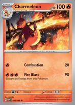 Charmeleon 005/165 reverse holo pokemon 151, Ophalen of Verzenden, Nieuw, Losse kaart, Foil