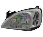 OPEL CORSA  C, 2000-2003 - KOPLAMP, TYC, H7 + H7, elektr..., Verzenden, Nieuw, Opel