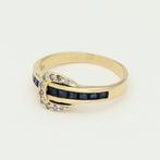 Zonder Minimumprijs - Ring - 14 karaat Geel goud Diamant, Sieraden, Tassen en Uiterlijk, Ringen, Nieuw