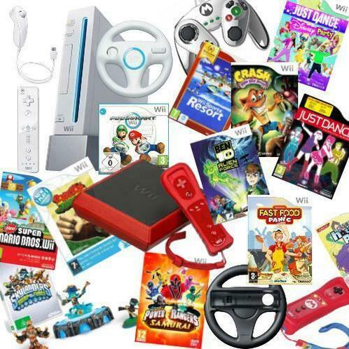 ≥ Een Nintendo Wii Spelcomputer Kopen en Wii Games + Garantie? Spelcomputers | Nintendo Wii —