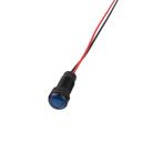 Mini LED indicatielampje - Blauw - 12mm - 12/24V, Hobby en Vrije tijd, Elektronica-componenten, Ophalen of Verzenden, Nieuw