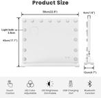 Hollywood spiegel - Make-up spiegel - Met verlichting - 48x5, Verzenden, Zo goed als nieuw