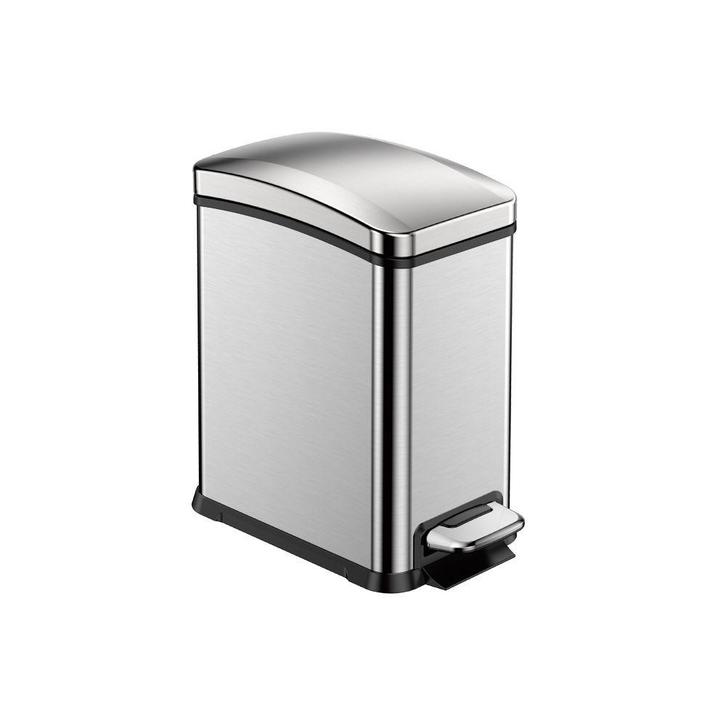 EKO New Rejoice Step Bin 8 ltr - Mat RVS, Huis en Inrichting, Woonaccessoires | Prullenbakken, Nieuw, Verzenden