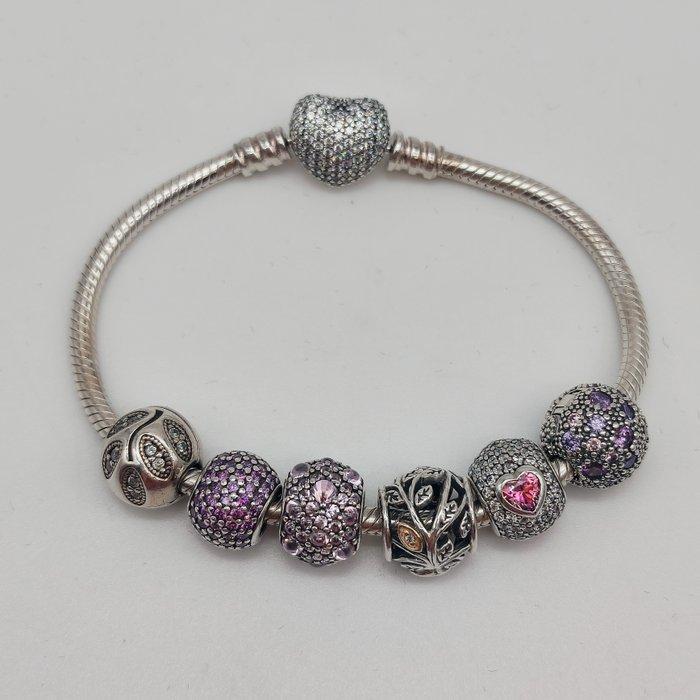 Zonder minimumprijs - Pandora - Bedelarmband Zilver, Sieraden, Tassen en Uiterlijk, Antieke sieraden