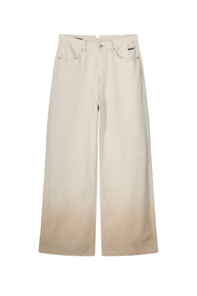 -50% Summum  Summum 4s2776-5140 alya wideleg jeans coloured, Kleding | Dames, Broeken en Pantalons, Roze, Nieuw, Verzenden