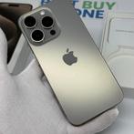 iPhone 15 Pro 128GB naturel /zeer net /90% batt /garantie, 128 GB, Ophalen of Verzenden, Zo goed als nieuw, Zonder simlock