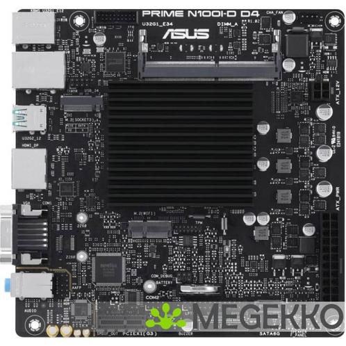 ASUS PRIME N100I-D D4 NA, Computers en Software, Moederborden, Nieuw, Verzenden