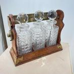 BETJEMANS - Drankkast - Eik, Kristal, Messing - PATENT