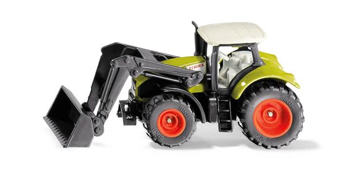 Siku Claas Axion met voorlader  1:87 (Siku Landbouw), Kinderen en Baby's, Speelgoed | Overig, Nieuw, Ophalen of Verzenden