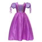 Prinsessenjurk - Prinses Rapunzel jurk - Glitter, Nieuw, Ophalen of Verzenden