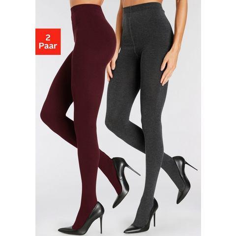 Lascana Maillot in een aangename katoenmix (2 stuks), Kleding | Dames, Leggings, Maillots en Panty's, Nieuw, Verzenden