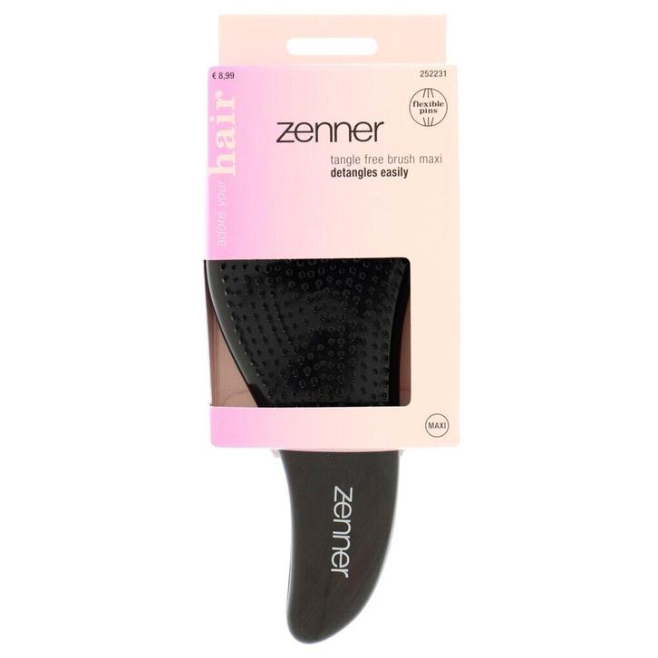 Zenner Tangle Free Maxi Haarborstel, Sieraden, Tassen en Uiterlijk, Uiterlijk | Haarverzorging, Nieuw, Verzenden