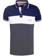 E-bound Polo Shirt Heren Melbourne Yacht Club, Nieuw, Blauw, Verzenden