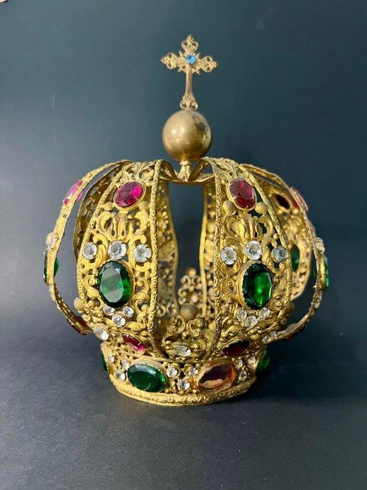 Brons - Kroon - Grote votiefkrans, Antiek en Kunst, Kunst | Niet-Westerse kunst