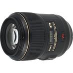 Nikon AF-S 105mm F/2.8G IF-ED VR Micro | Tweedehands, Verzenden, Gebruikt