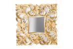 Elegante wandspiegel VENICE 75x75cm goud antieke barokstijl, Huis en Inrichting, Woonaccessoires | Spiegels, Ophalen of Verzenden