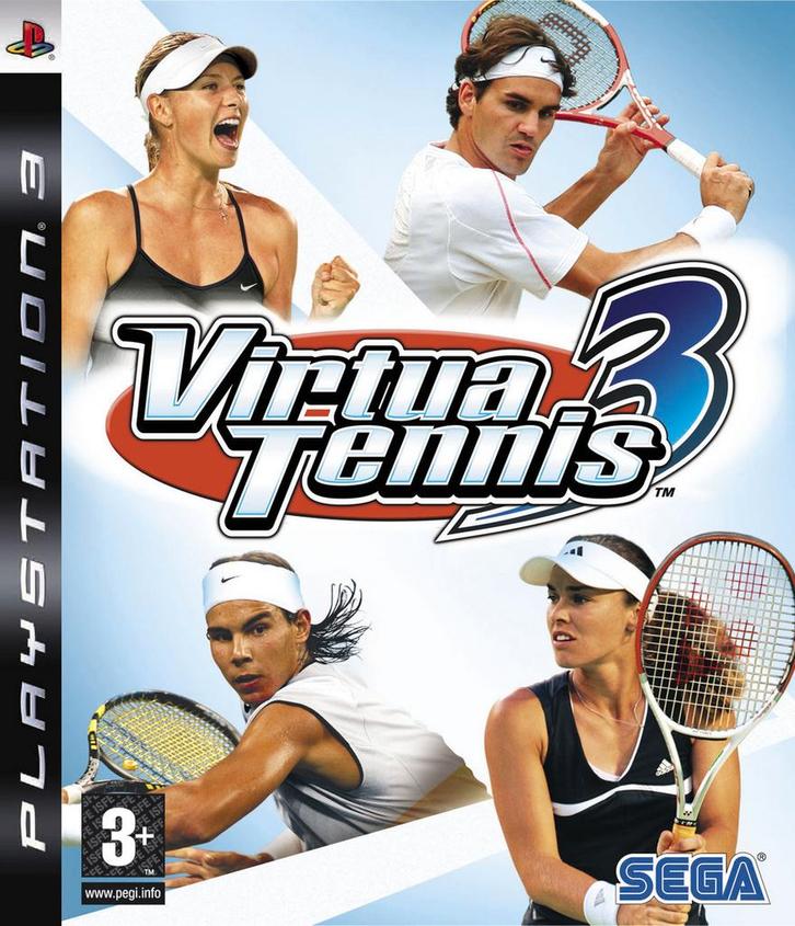 Playstation 3 Virtua Tennis 3, Spelcomputers en Games, Games | Sony PlayStation 3, Zo goed als nieuw, Verzenden