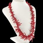 Rode Koraal Ketting Elegante collier in takken van Koraal