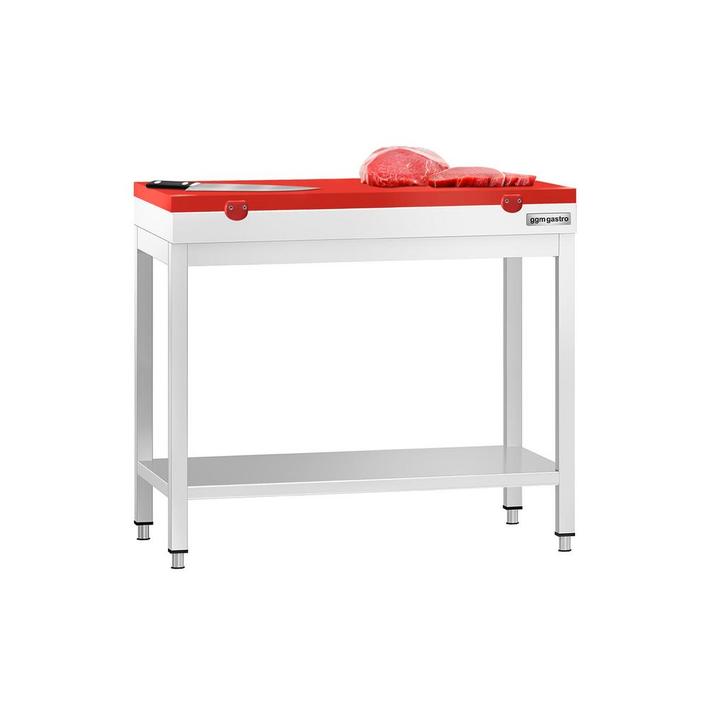 GGM Gastro | RVS werktafel PREMIUM - 800x600mm - met |, Huis en Inrichting, Keuken | Keukenbenodigdheden, Nieuw, Verzenden