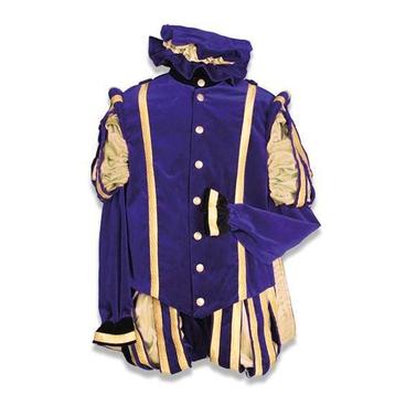 Piet Polyester Granada Luxe Paars-Goud - L beschikbaar voor biedingen