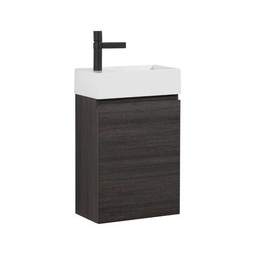 Fonteinmeubel Noor 40cm zwart eiken, Doe-het-zelf en Verbouw, Sanitair, Verzenden