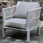 Veneto lounge tuinstoel latte zand aluminium rope, Tuin en Terras, Ophalen of Verzenden, Nieuw, Aluminium