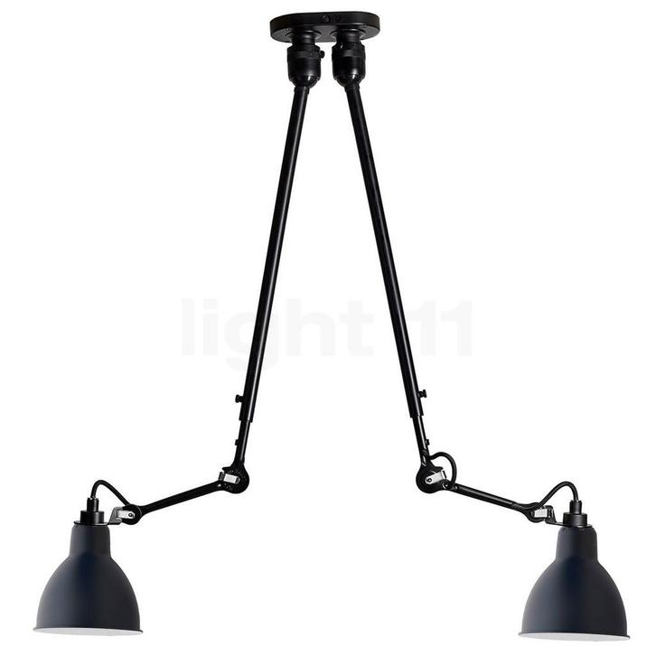 DCW Lampe Gras No 302 Double Hanglamp, blauw (Hanglampen), Huis en Inrichting, Lampen | Hanglampen, Nieuw, Verzenden