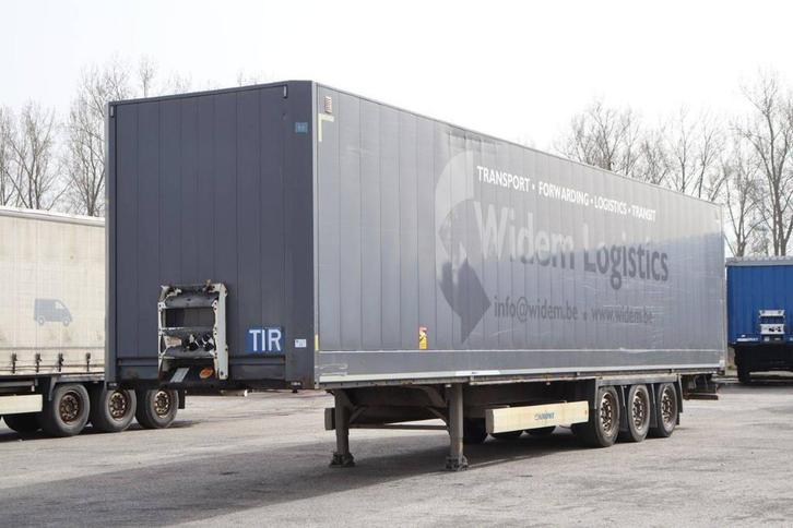 Veiling: Gesloten Oplegger Krone SD, Auto's, Vrachtwagens, BTW verrekenbaar, Overige brandstoffen, Overige kleuren, Aanhangers en Opleggers