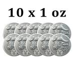 Zuid-Afrika. 5 Rand 10 x 2021 1 oz 5 Rand South African Big