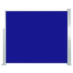 vidaXL Windscherm uittrekbaar 120x300 cm blauw, Verzenden, Nieuw