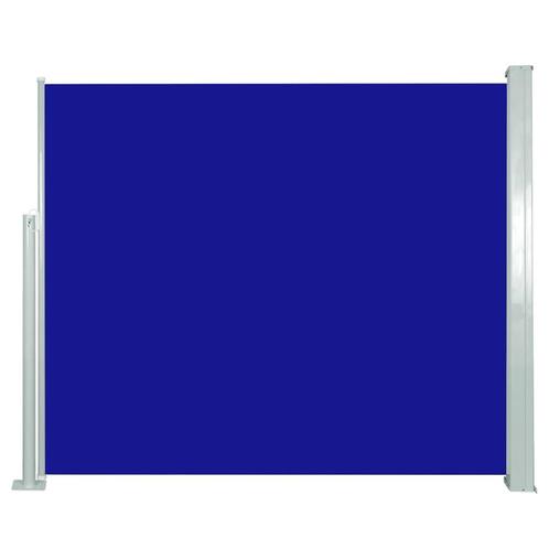 vidaXL Windscherm uittrekbaar 120x300 cm blauw, Tuin en Terras, Zonneschermen, Nieuw, Verzenden