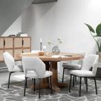 *WOONWINKEL* DTP Home Classic Castello Ronde Eettafel Teak, Huis en Inrichting, Verzenden, Nieuw