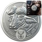 Zuid-Afrika. 2021 1 oz 5 Rand South African Big Five Silver, Postzegels en Munten, Edelmetalen en Baren